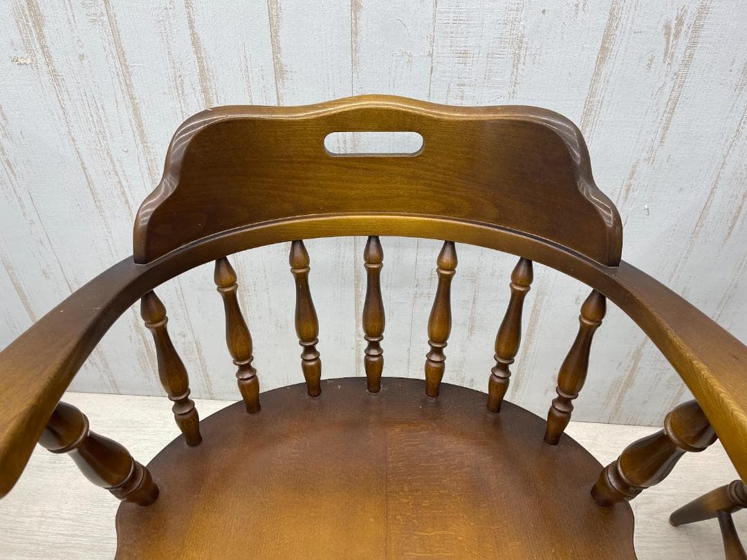 飛騨産業 キツツキ ウィンザーチェア ダイニングチェア 椅子 2脚 まとめて