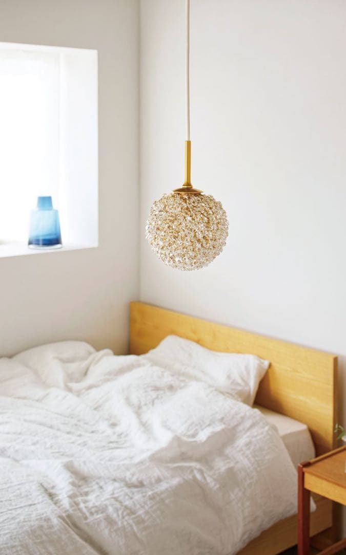 クリスタル風ペンダントライト 中型