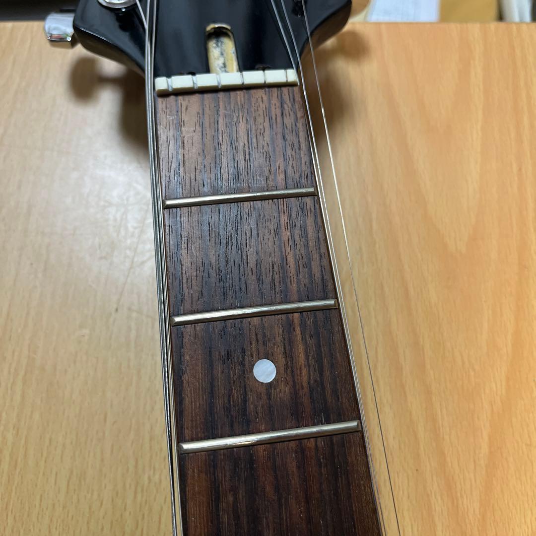 t*i様 フライング V タイプ FV メーカー不明 再塗装 マッドブラック 入