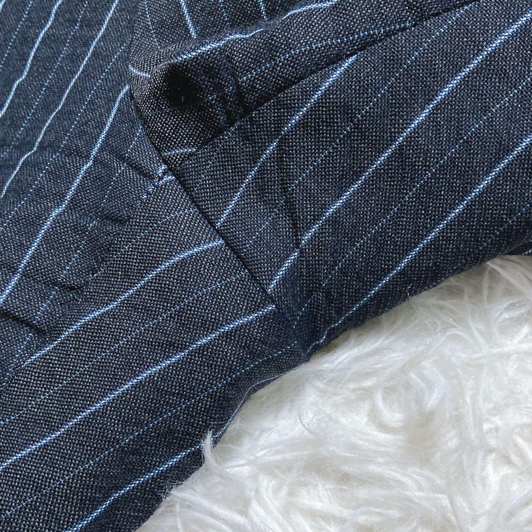 良品⭐️エトロ　パンツセットアップ　ペイズリー柄　ストライプ　シングル　1Bボタン