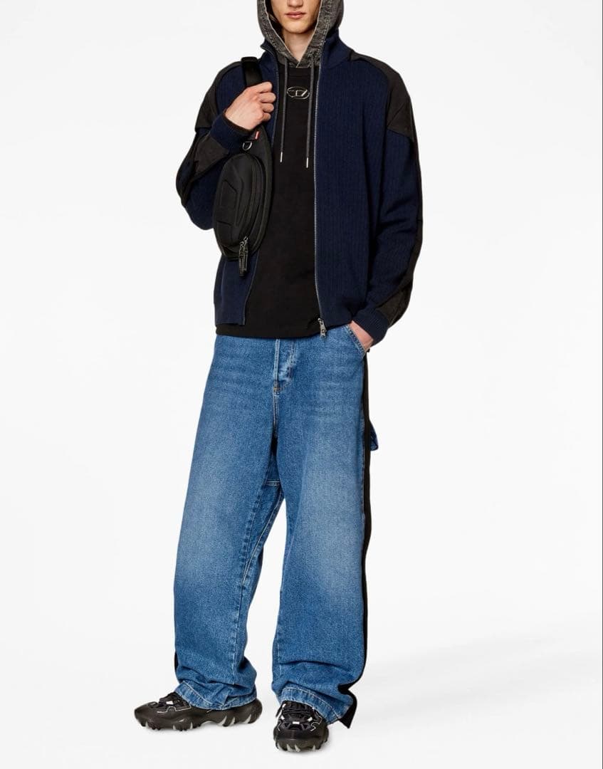 diesel ディーゼル ドライバーズニット 23aw