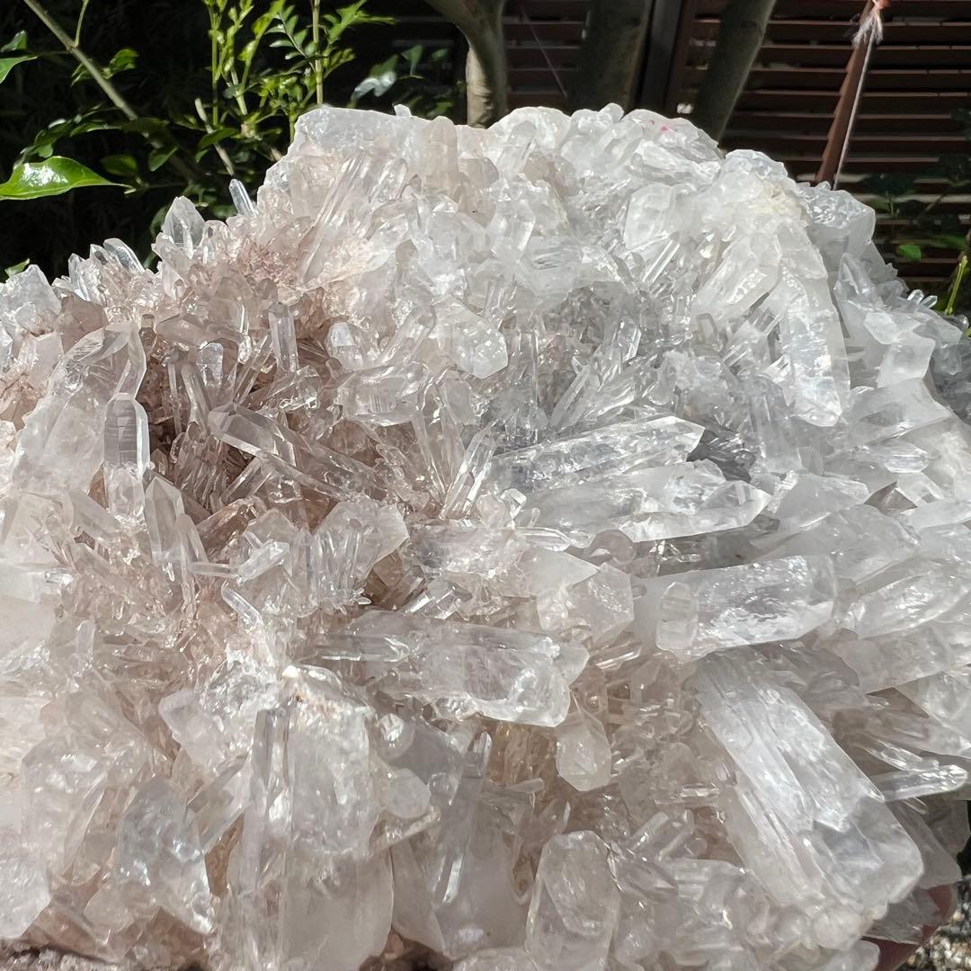 ✳️超激レア✨極上ハイパワー✨キラキラ輝く水晶✨高級品 水晶クラスター 原石