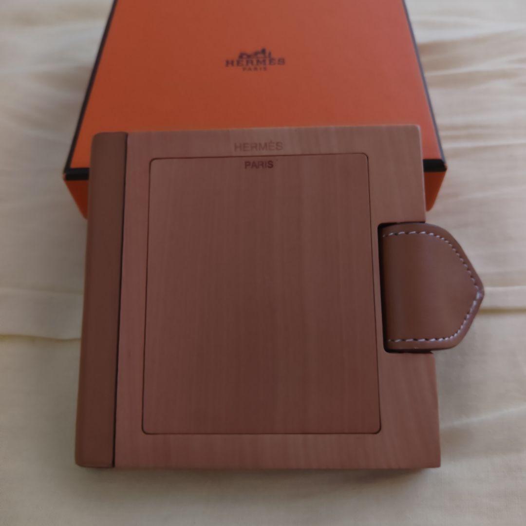 【レア・未使用】エルメス　ウッド　フォトフレーム PM