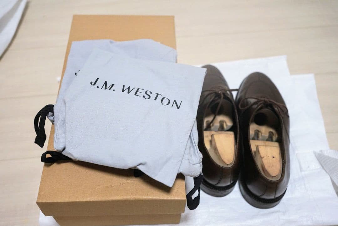 タ*ン様 J.M. WESTON Half-hunt derby #598 8D