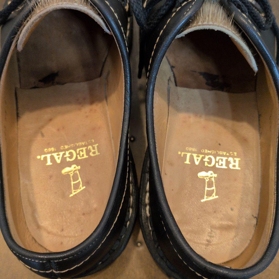 希少　アザラシ　リーガル vintage レザー　ローファー　チロリアンシューズ