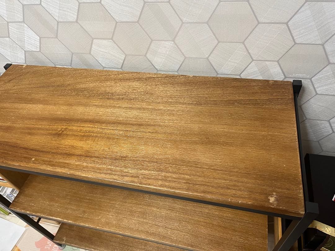 リセノ ZAGA 3段ラック 幅90 ReCENO