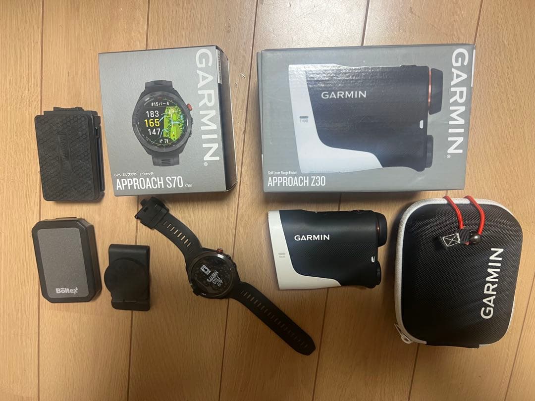 GARMIN APPROACH S70 & Z30セット お値下げしました！