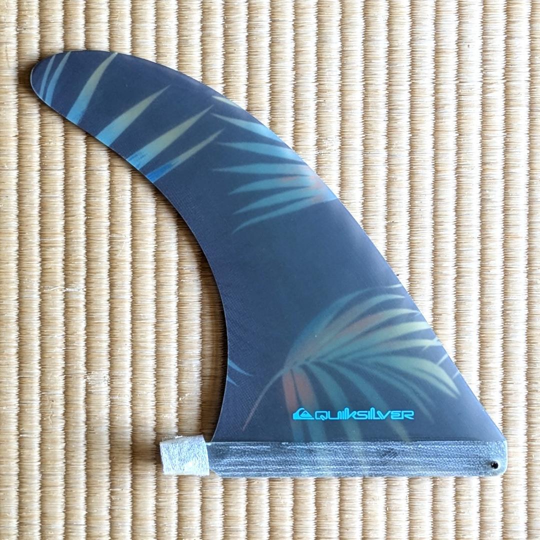 新品未使用クイックシルバー LBシングルフィン9,5　トロピカルデザイン