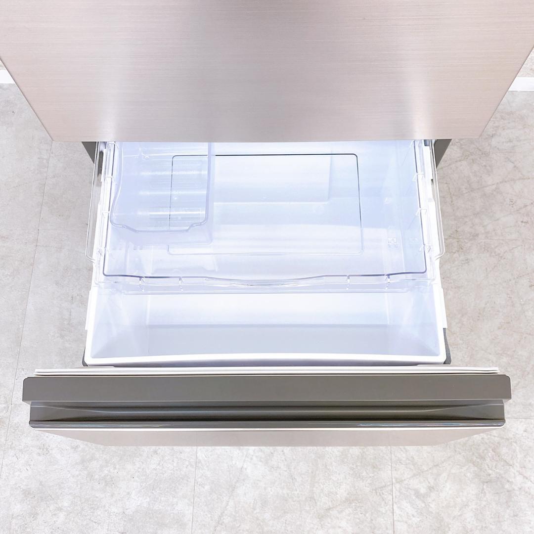 日立 ノンフロン冷凍冷蔵庫 R-27RV(N) 265L 2021年製 3ドア