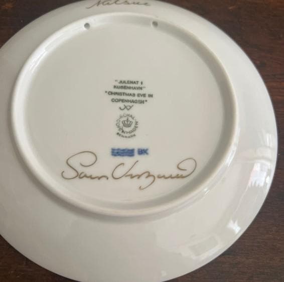 ロイヤルコペンハーゲン イヤーズプレート 5枚セット 1971-2000