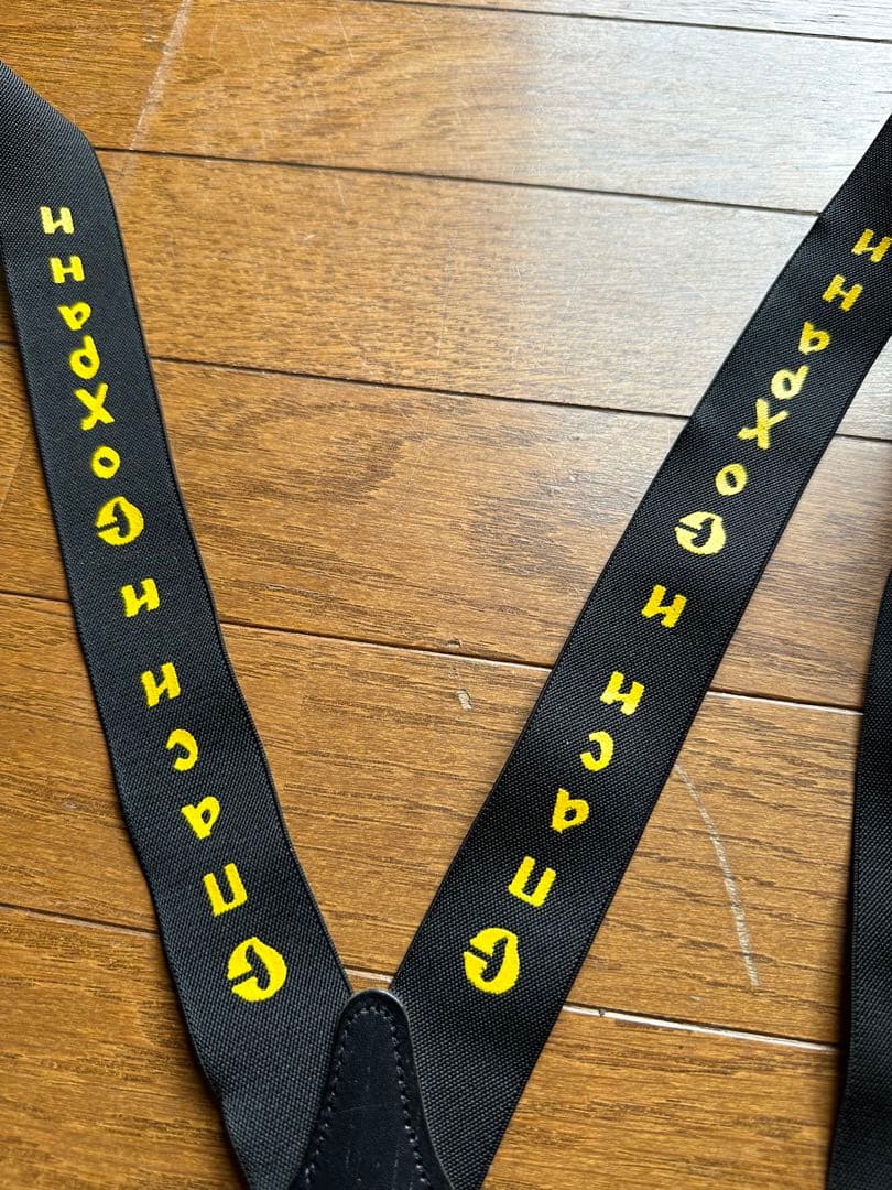 初期 ゴーシャ・ラブチンスキー サスペンダー 黒