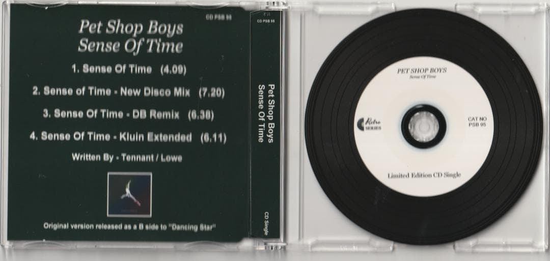 Pet Shop Boys　Sense Of Time　リミックス集 CD