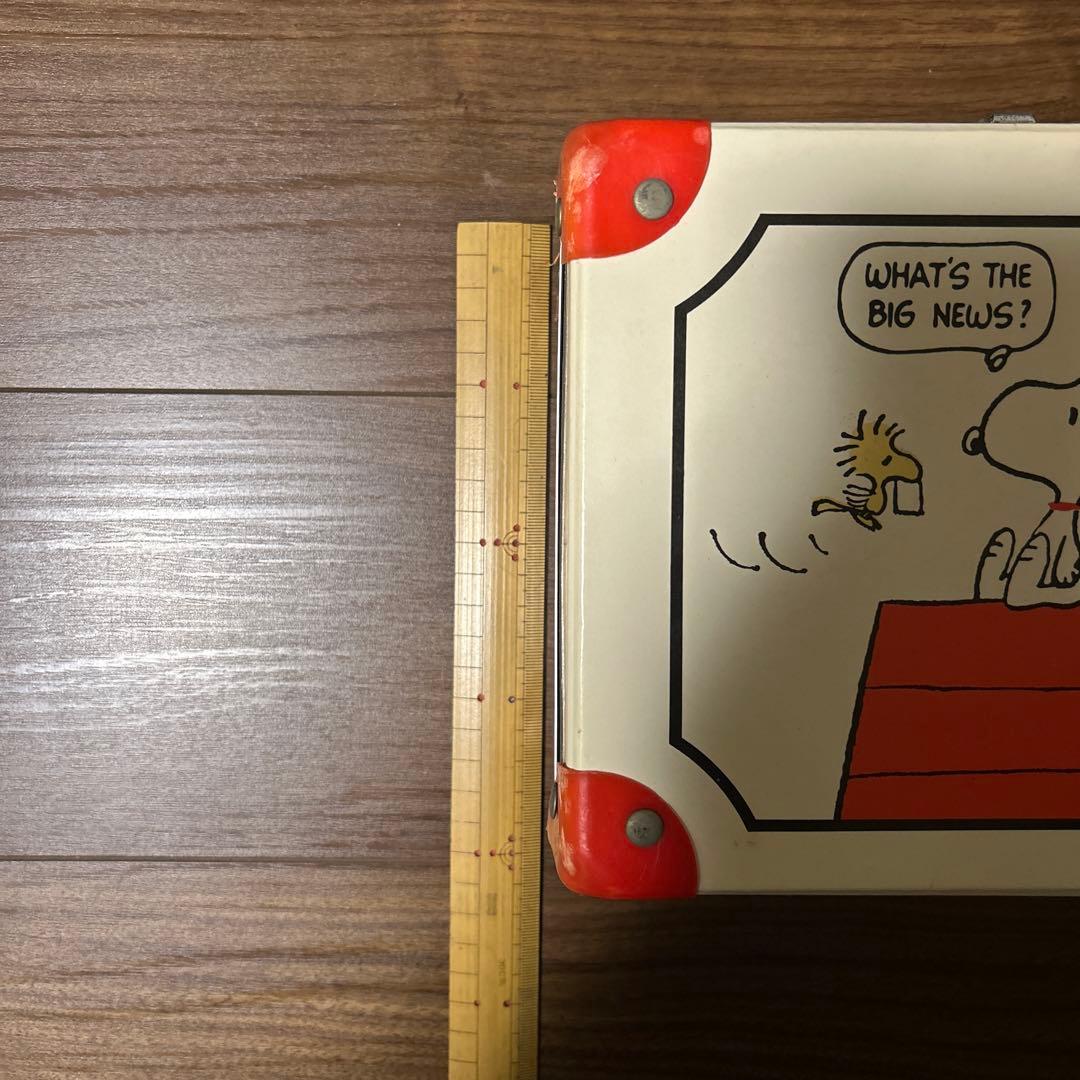 スヌーピー 小物入れ　トランク　ミニケース　ビンテージ　ミニバック