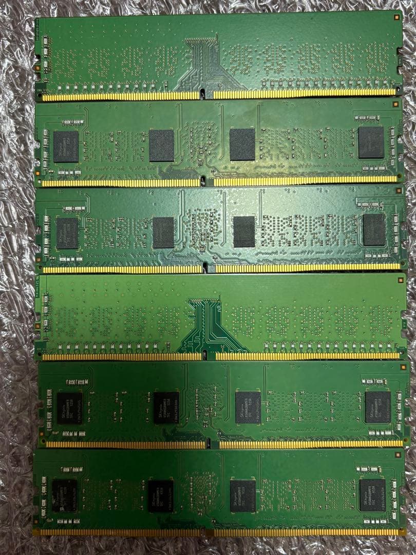 m*o様 SKhynix DDR4 4GB 6枚 デスクトップPC用