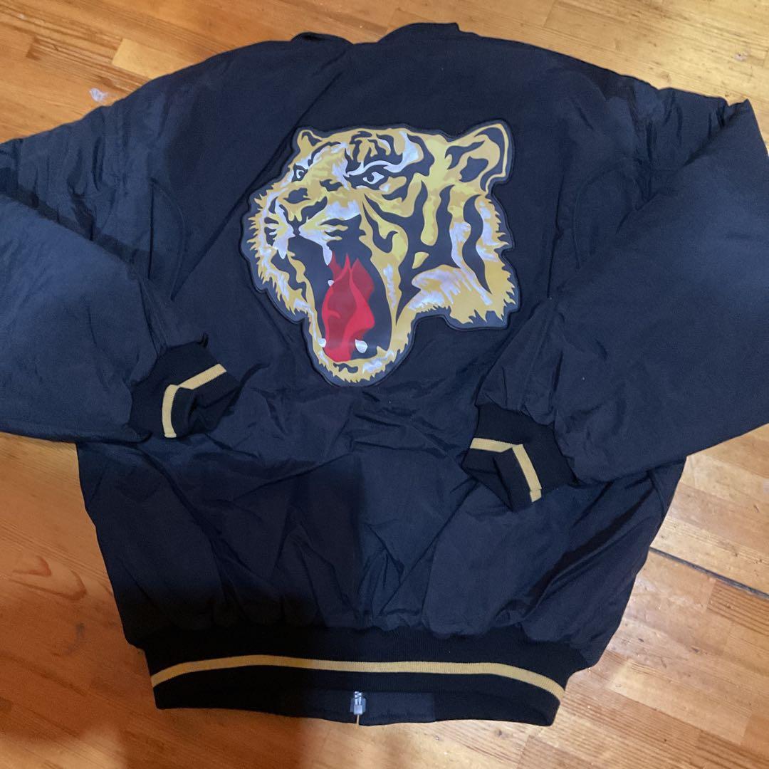 旧ローリングス(アシックス)阪神タイガースジャケット M 黒