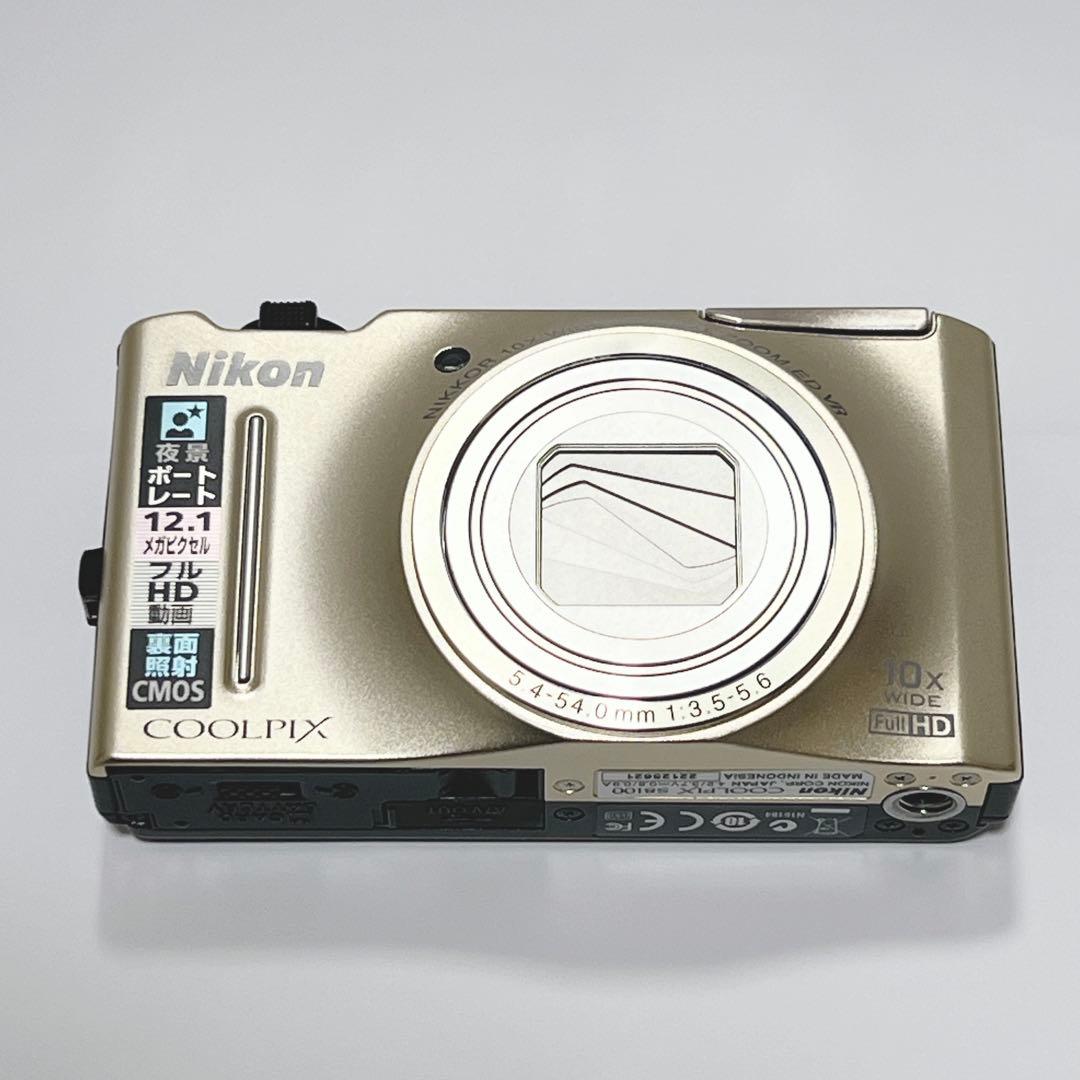 【美品】Nikon COOLPIX S8100 コンパクト デジタルカメラ