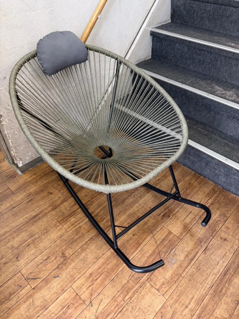 【福岡市限定】アカプルコチェア　ロッキングチェア　メキシカンチェア