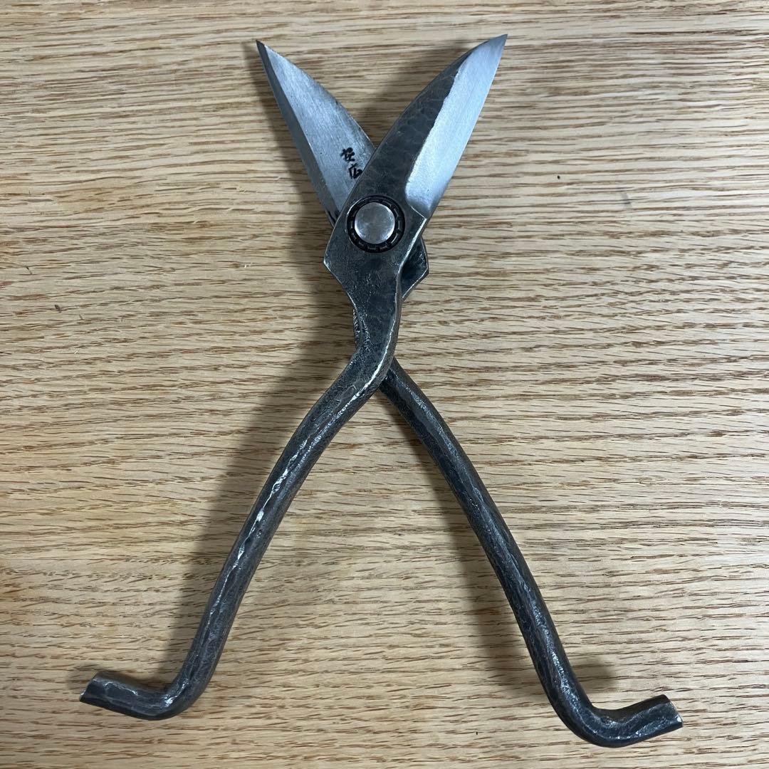 安広　鋏　キリバシ　切箸　植木鋏　庭師鋏