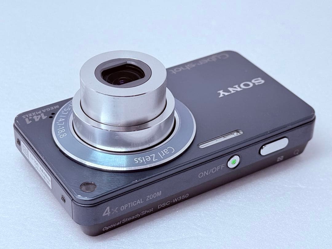 SONY Cyber-shot DSC-W350 ブルー 動作確認済 コンデジ
