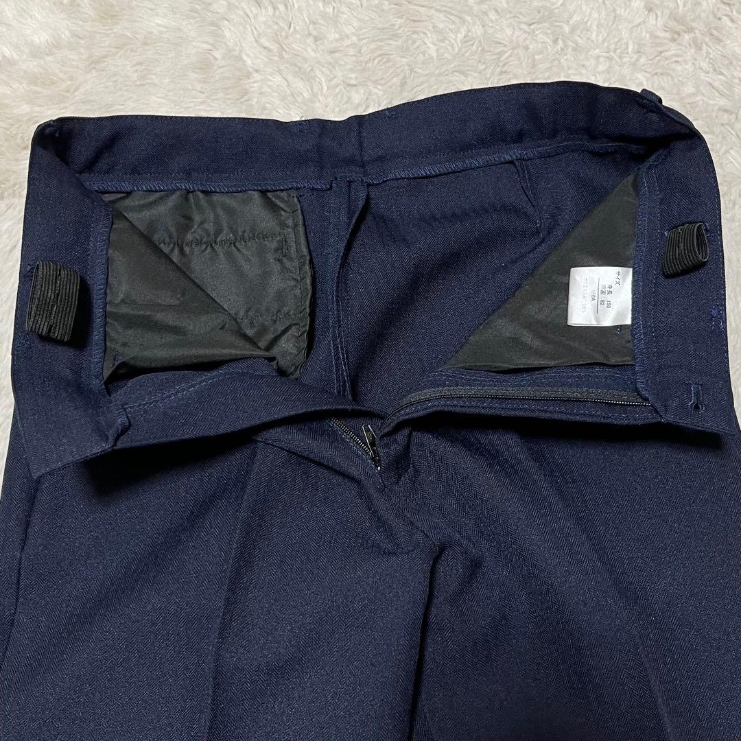 未使用級　WANDER FACTORYスーツ　6点セット　3ピース　紺　150