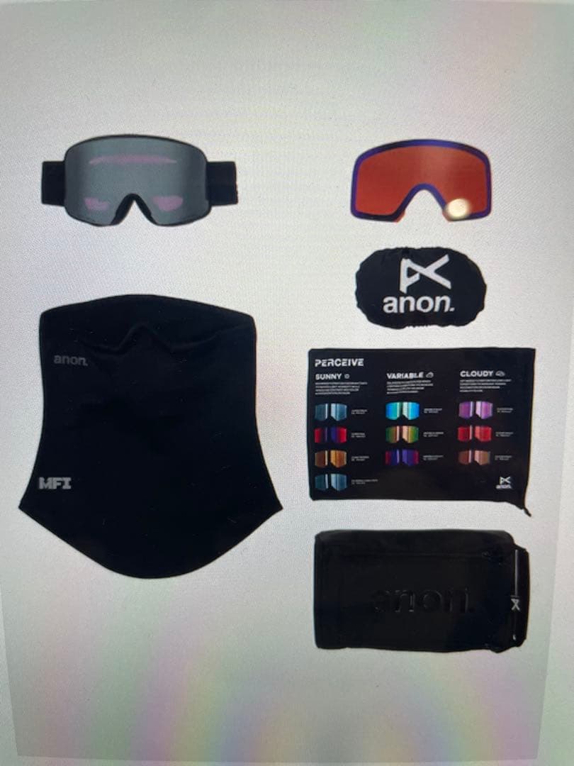 anon. 25-26 M6 SMOKE ゴーグル ローブリッジ