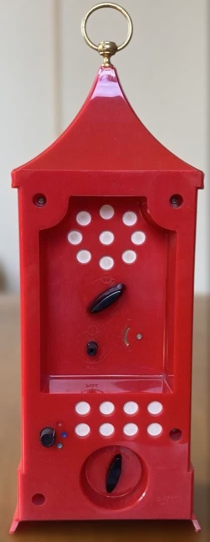 昭和レトロな手巻き目覚まし時計　セイコー ビンテージクロック バードソング