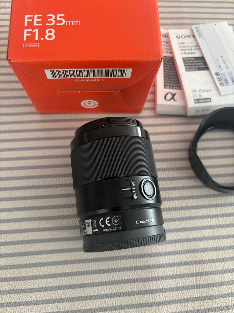 JAM　美品 SONY FE 35mm F1.8 SEL35F18F