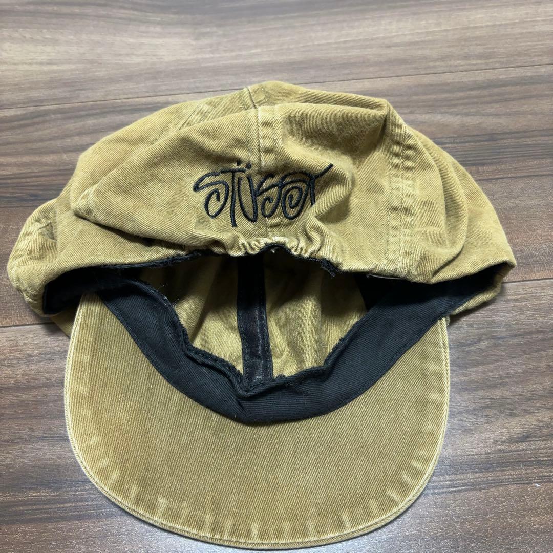80s stussy キャスケット　帽子　ヴィンテージ