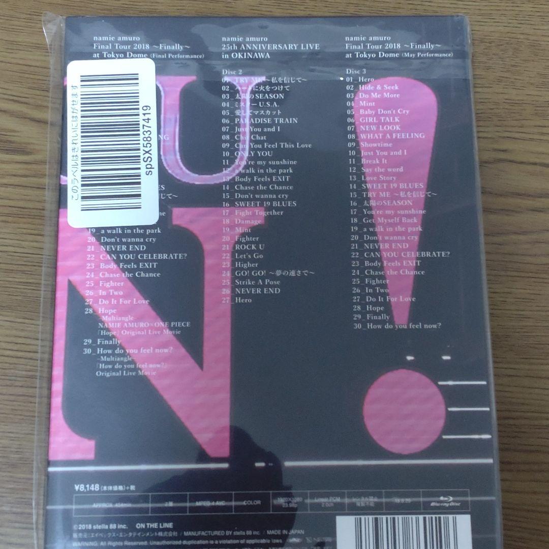 安室奈美恵 Final Tour～Finally～ Blu-ray　特典付