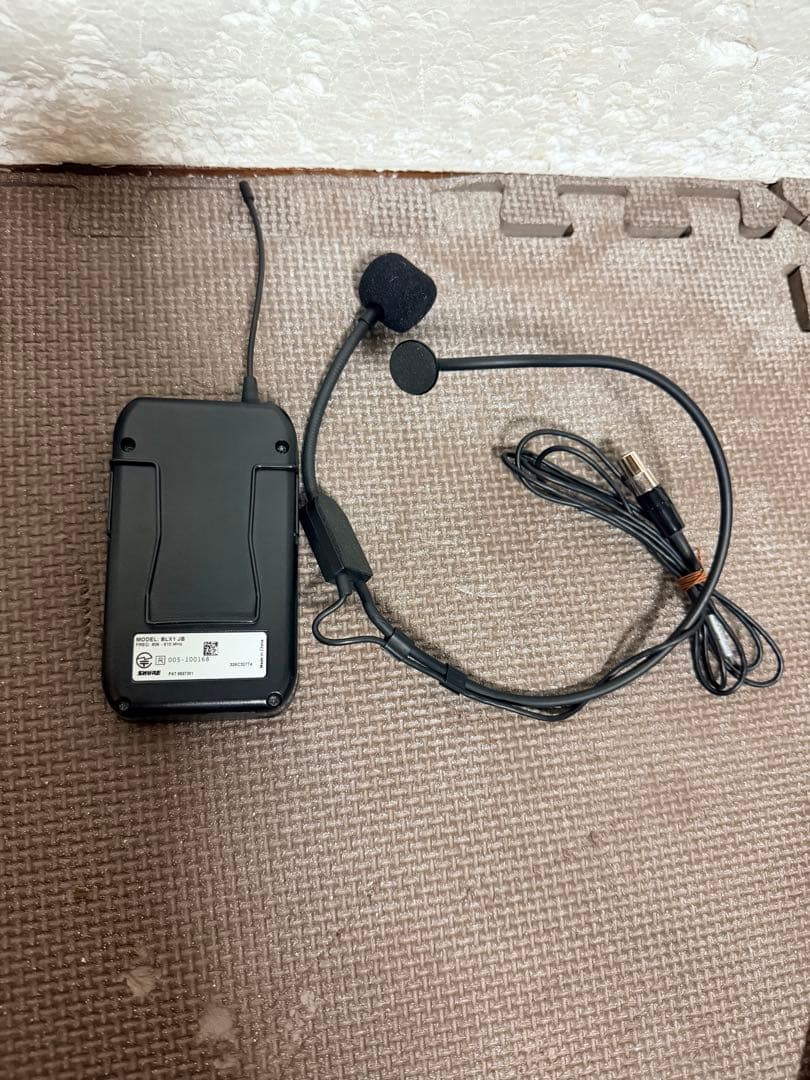 SHURE BLX1/PGA31 ワイヤレス用ヘッドセットマイク
