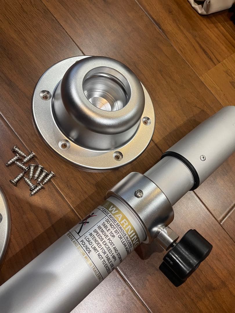 【訳あり特価品❣️】キャンピングカー用　テーブル棒　伸縮調整可