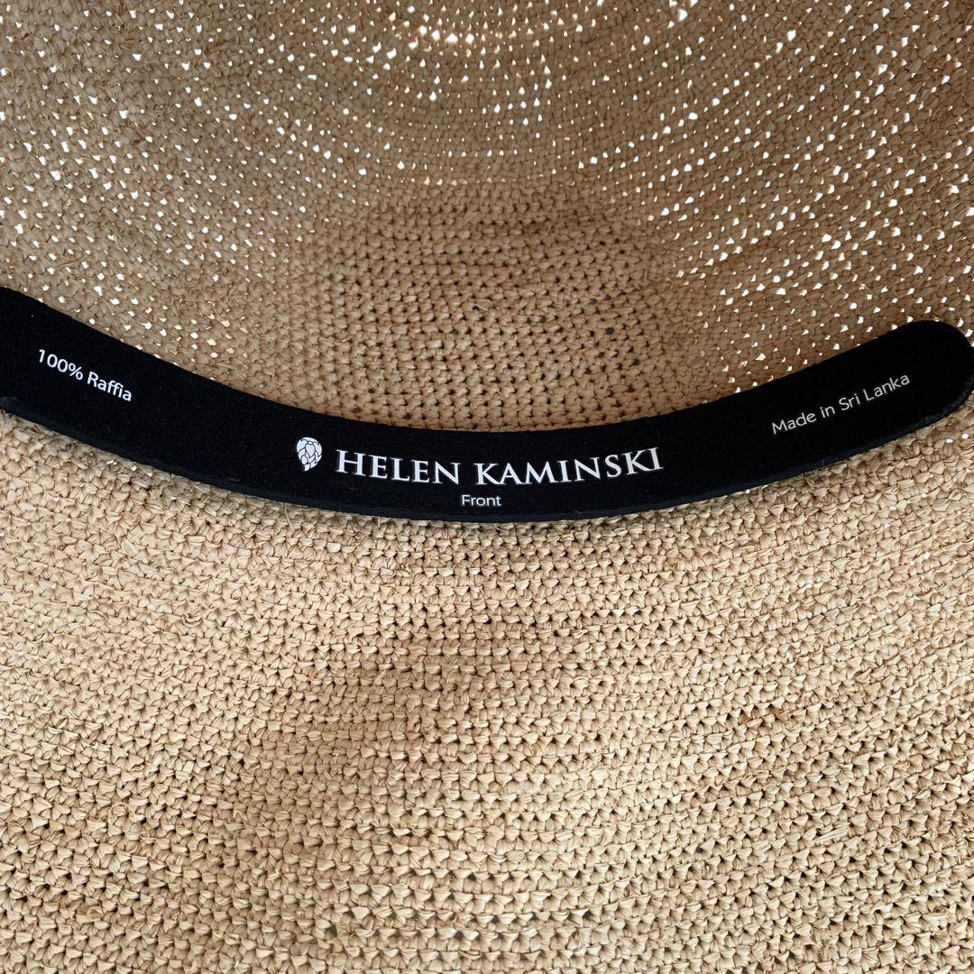 HELEN KAMINSKI ラフィアハット プロヴァンス10 ナチュラル