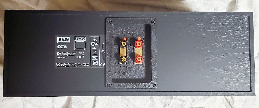 Bowers & Wilkins B&W CC6 センタースピーカー