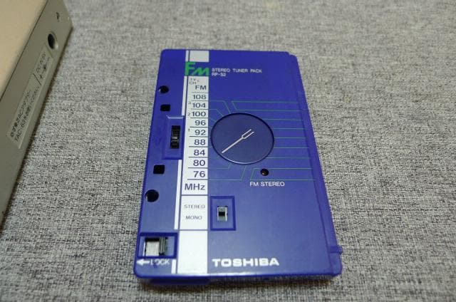 東芝 カセットプレーヤー KT-S3 動作品 チューナーパックRP-S2付