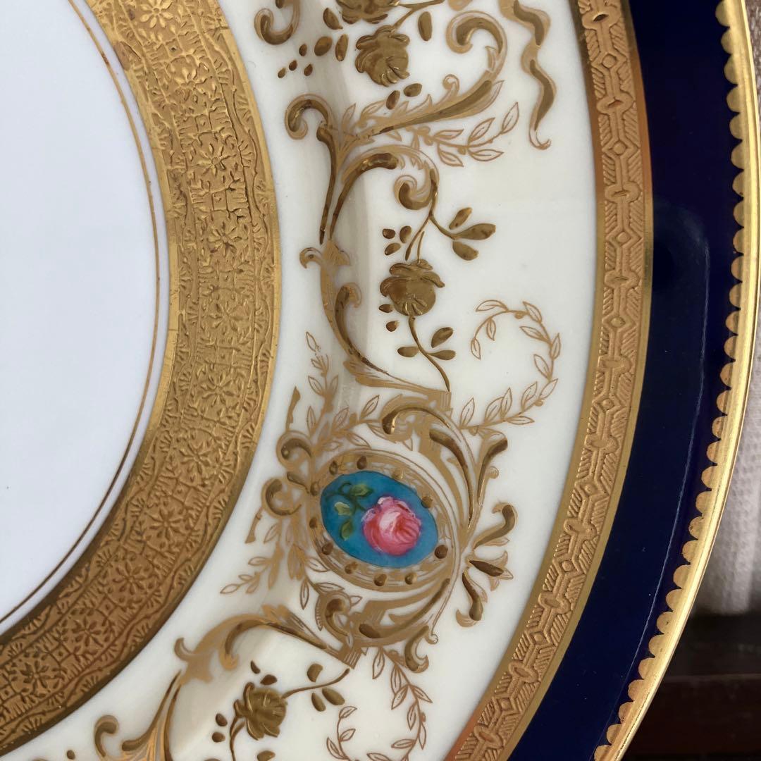 フランスアンティーク　リモージュ　シャルルアレンフェルト　ディナープレート