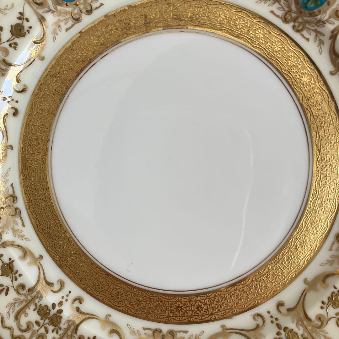 フランスアンティーク　リモージュ　シャルルアレンフェルト　ディナープレート