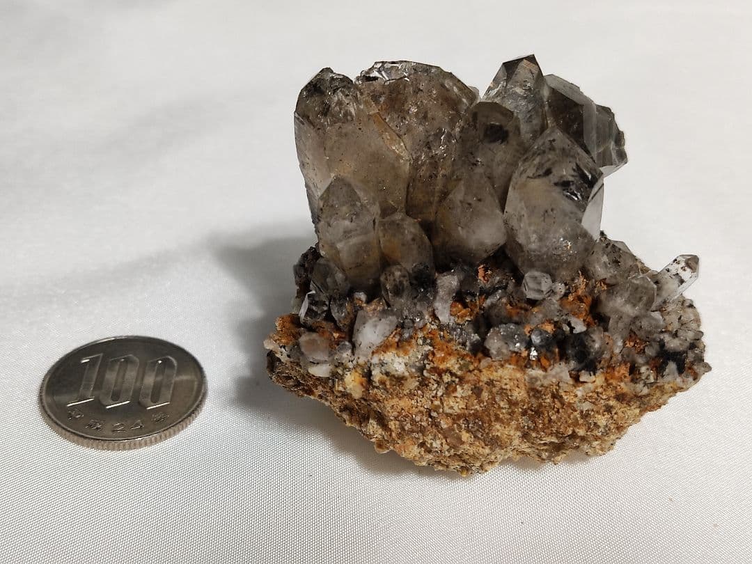 パワーストーン　天然石　原石　水晶クラスター　120g　No.511