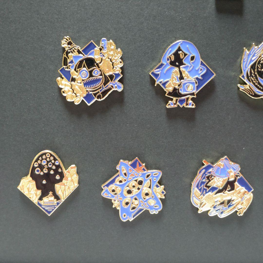 夜廻三 限定版 描き下ろしピンバッジ セット 10個 日本一ソフトウェア