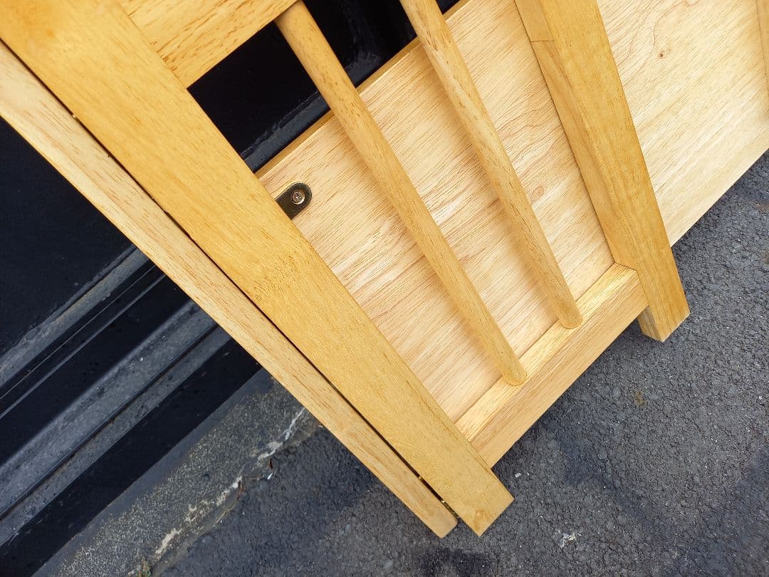 ナチュラル　モダン　ウッド　オープン　ラック　キャビネット　飾り棚