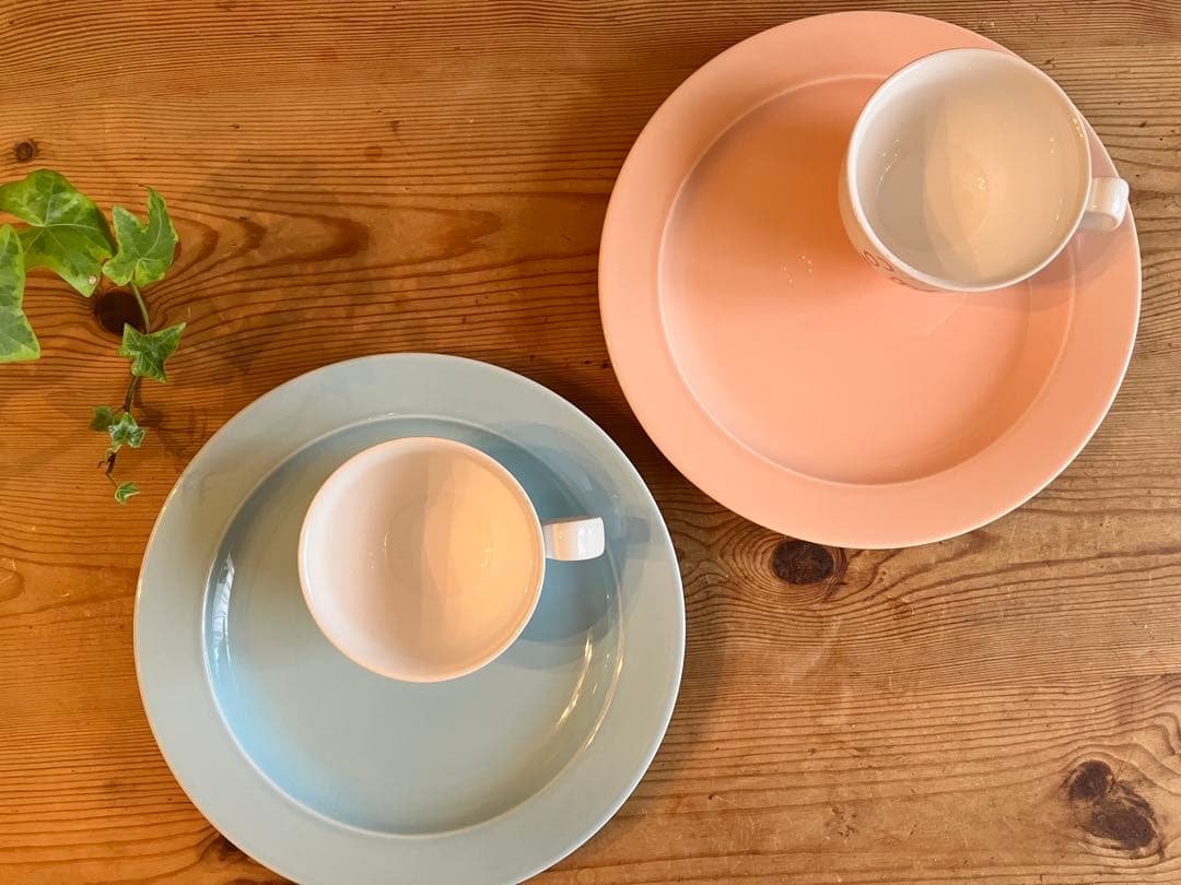 ロイヤルコペンハーゲン　ニューシグネチャーカップアンド21.7プレート×2