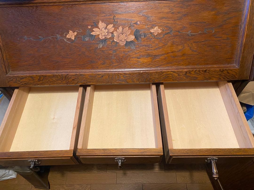 三越家具【ブルージュ】ライティングビューローデスク・ヴィンテージ