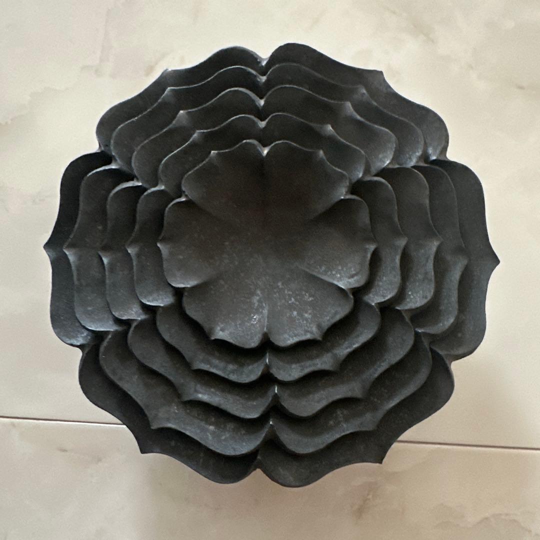 伊藤剛俊　　花型皿 5点