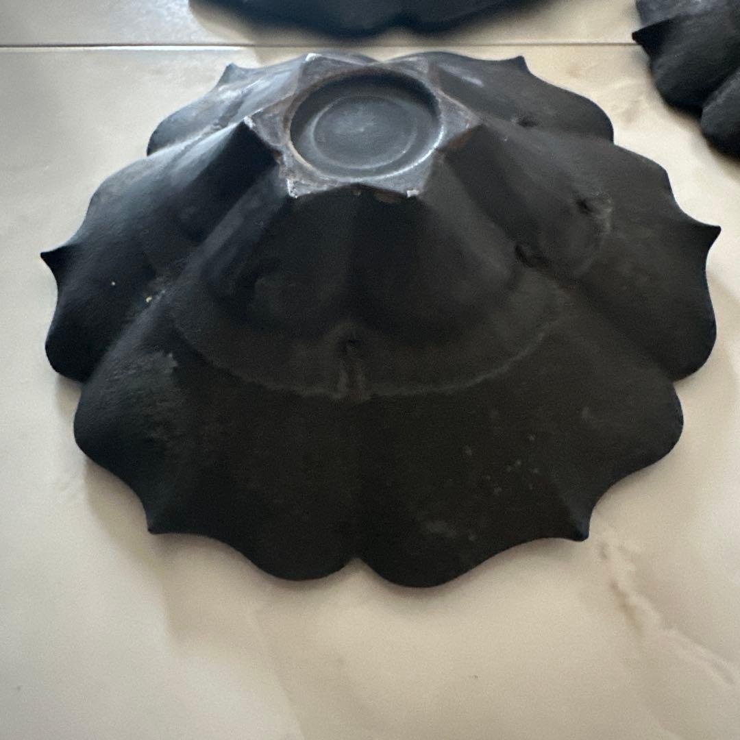 伊藤剛俊　　花型皿 5点