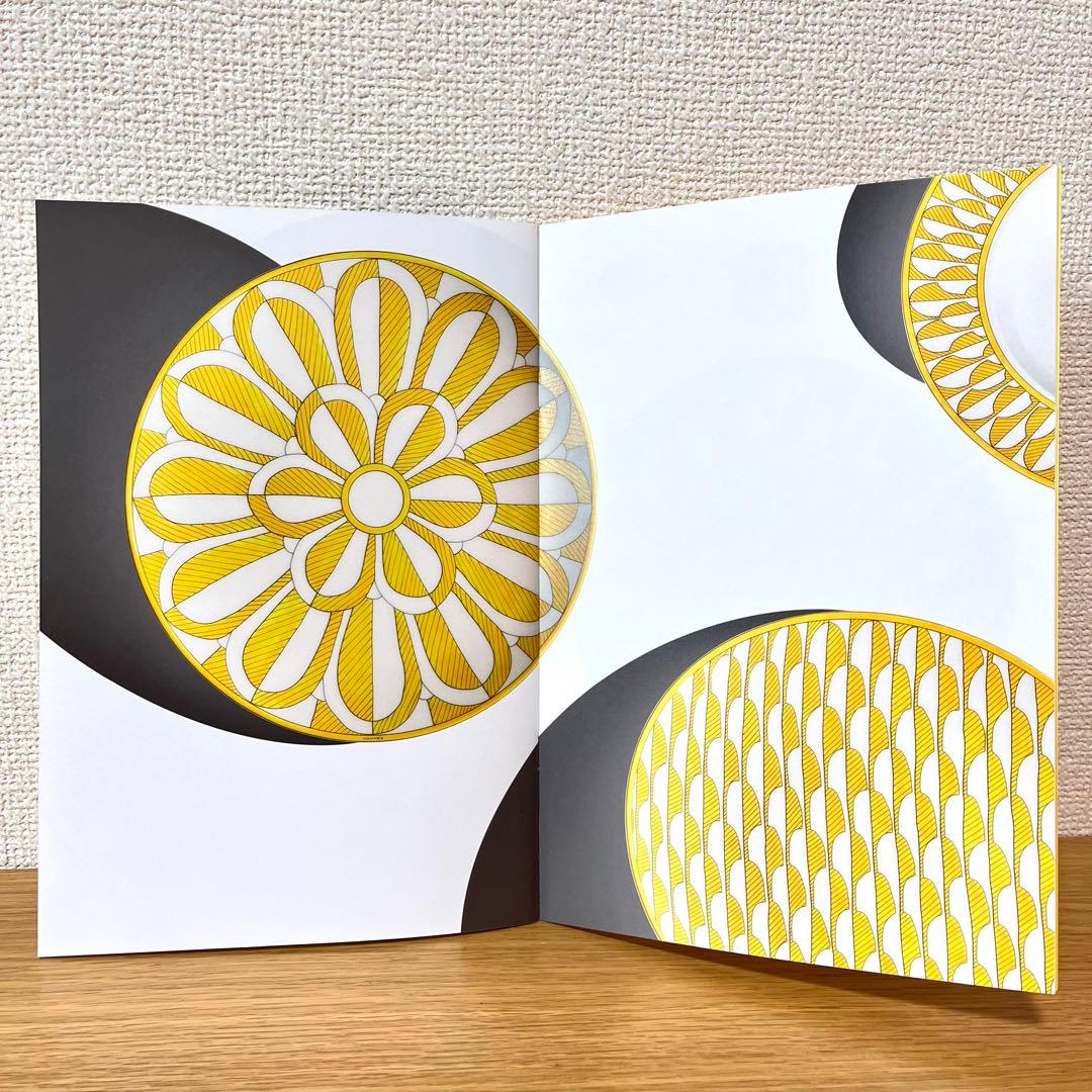 【新品 2枚 ギフト包装】エルメス　ソレイユ ドゥ エルメス　サービングプレート