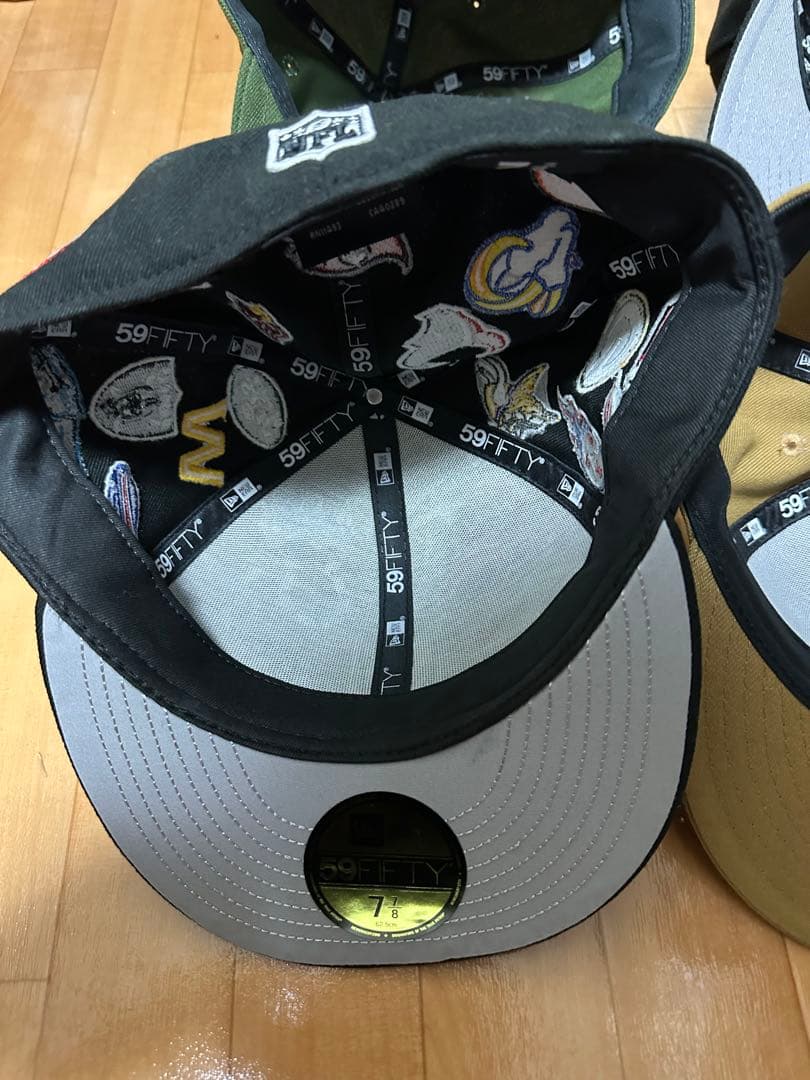 ニューエラ キャップまとめ売り 4個セット 7 7/8