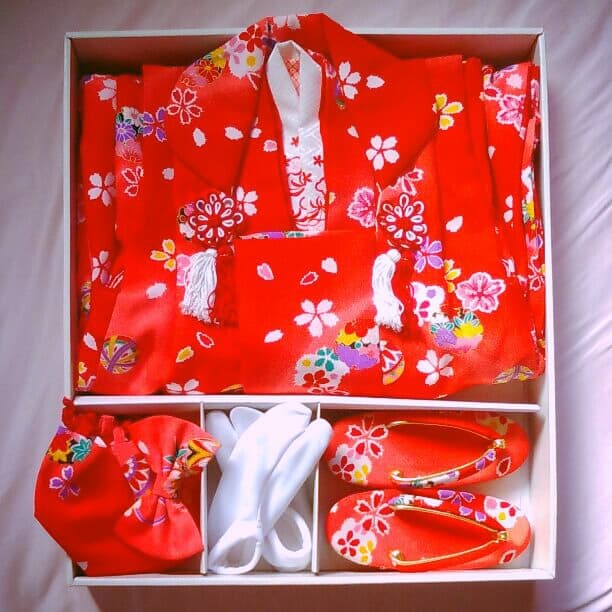 (美品)七五三　三歳　着物