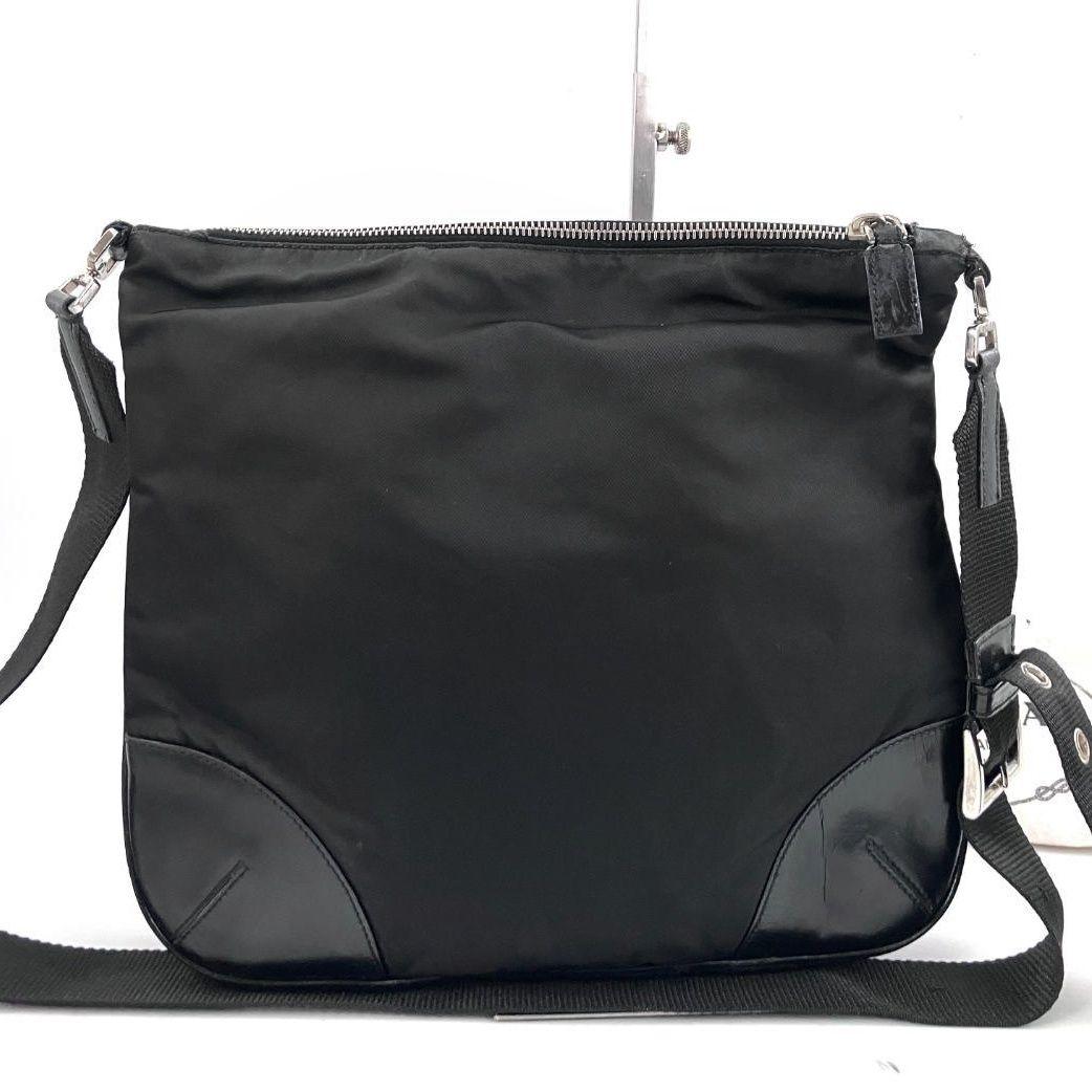 プラダ 3121 ナイロン ショルダーバッグ カーフ　サコッシュ ⭕️Gカード有