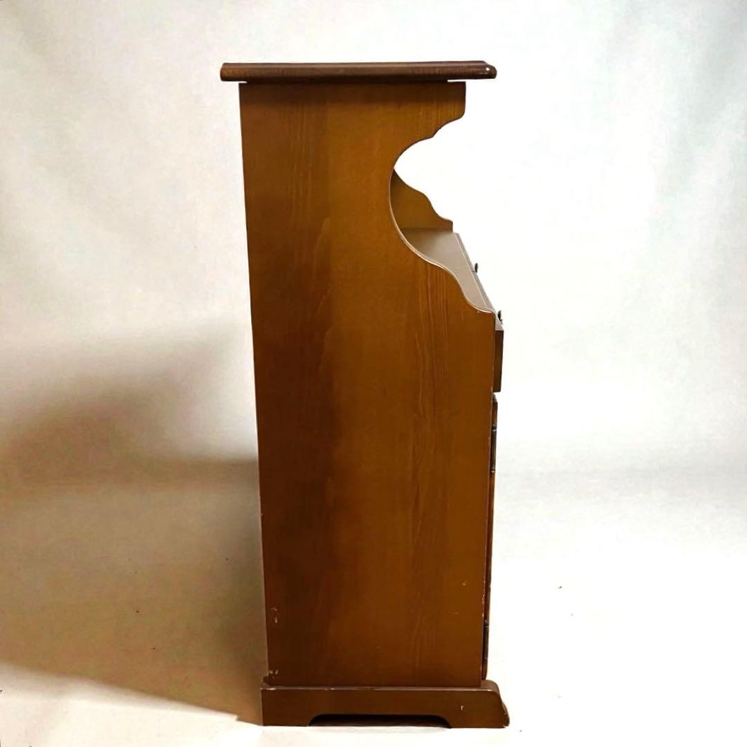 【希少】karimoku コロニアル　カリモク家具　電話台　高級家具