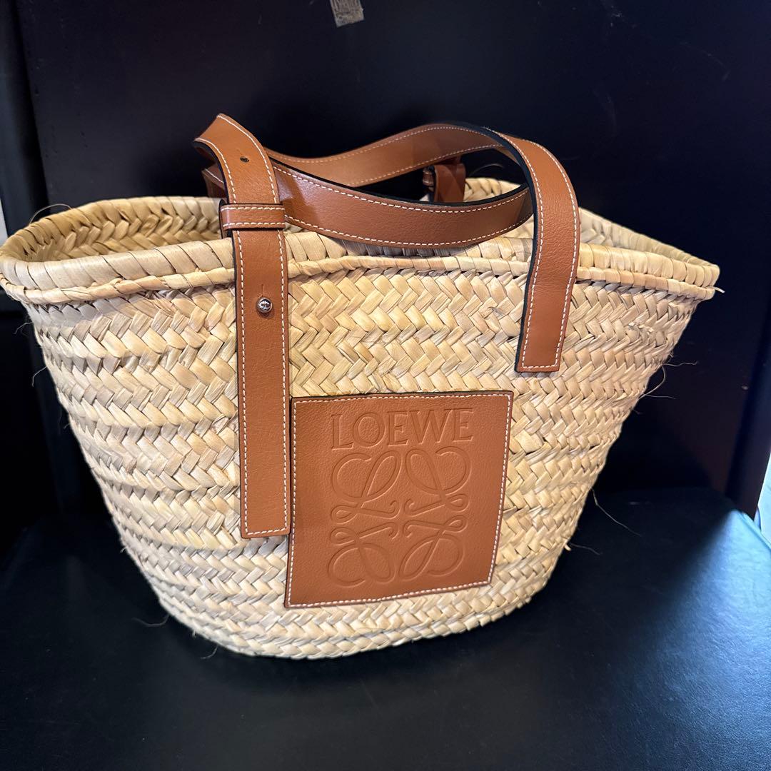 極美品　LOEWE かごバッグ 中サイズ　Mサイズ