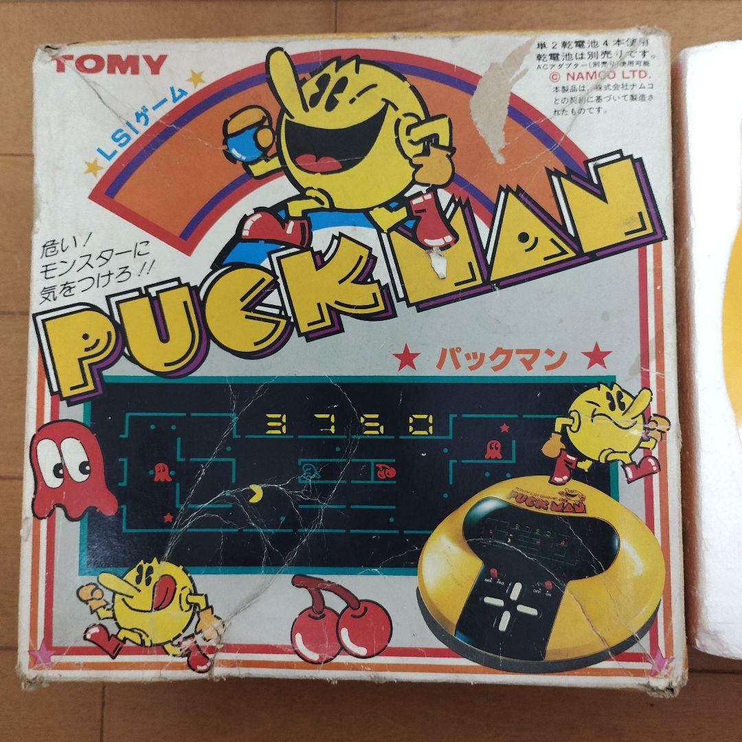 TOMY パックマン レトロゲーム　作動確認済　LSIゲーム